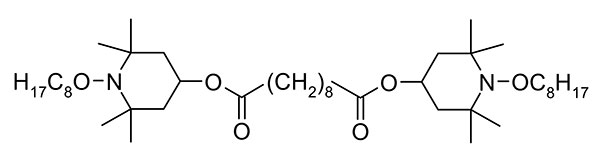巴斯夫天乐荣123光稳定剂分子结构
