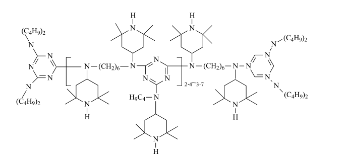 巴斯夫2020FDL光稳定剂分子结构图