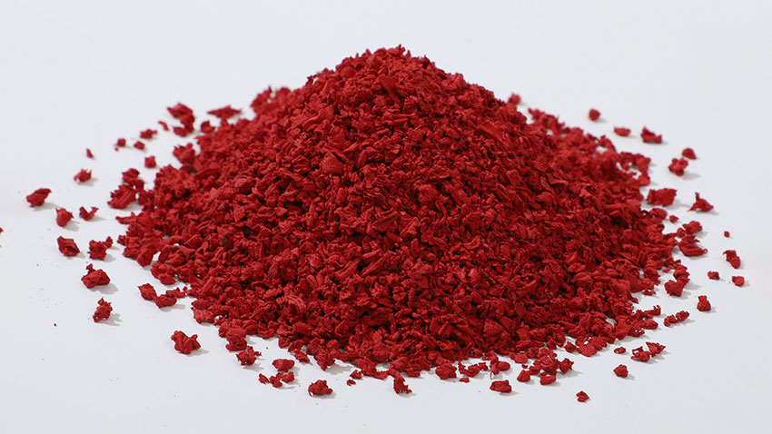 红色预分散颜料色片