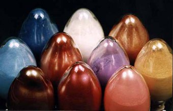 珠光颜料的呈色原理