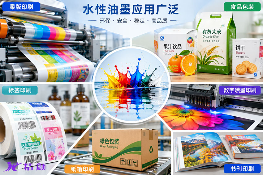 水性油墨应用领域及可持续印刷包装、标签和数字喷墨应用
