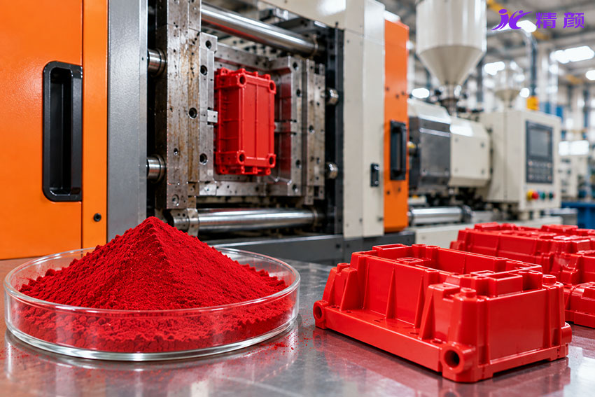 耐高温有机颜料在工程塑料中的应用
