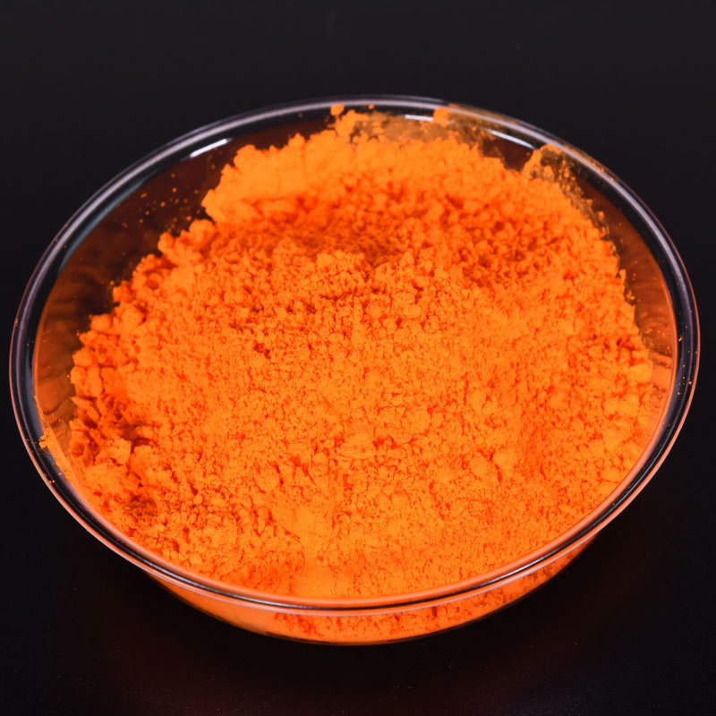 润巴K-13荧光橙颜料塑胶用低温荧光颜料