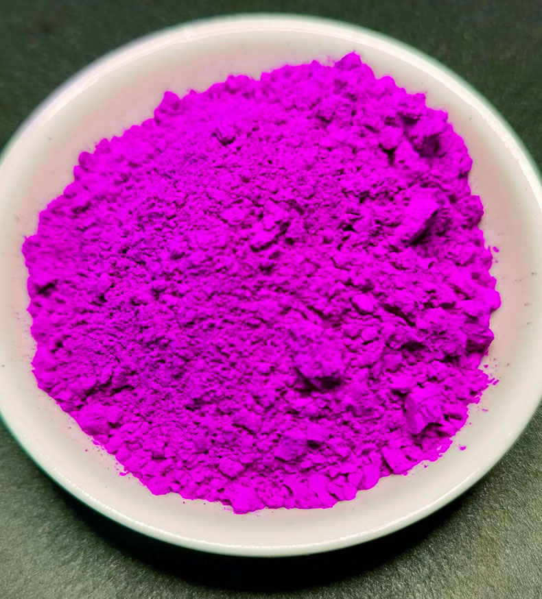 耐高温荧光紫润巴D20耐高温用荧光紫颜料