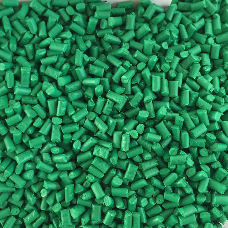 绿色母料加工定制，墨绿、草绿、正绿色母粒生产厂家