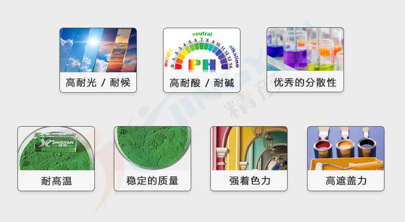 朗盛GN氧化铬绿颜料优点