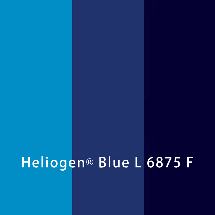巴斯夫L6875F耐高温钛菁蓝BASF Heliogen Blue L6875F有机颜料蓝