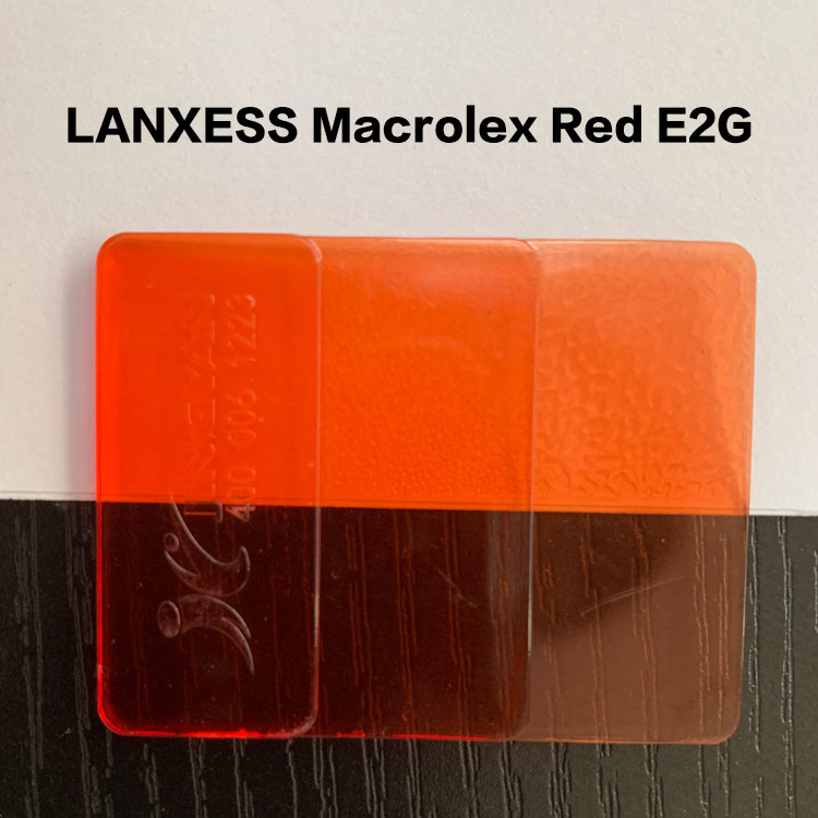 朗盛E2G红耐高温染料Macrolex Red E2G硬胶塑料染料溶剂红179