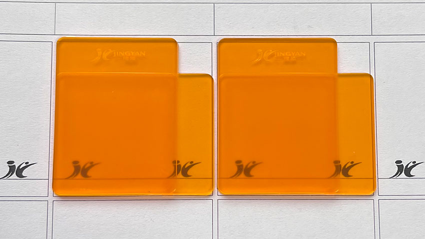 Ranbar Orange P230黄光橙有机颜料色卡展示